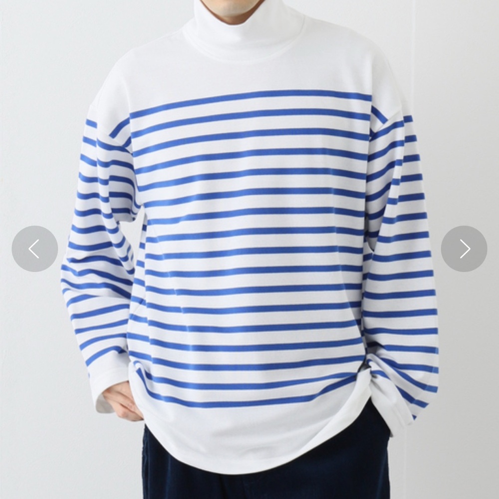 Arpenteur Breton Stripe Cotton Sweater M | Made in France